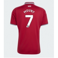 Camiseta Manchester United Mason Mount #7 Primera Equipación Replica 2026-27 mangas cortas